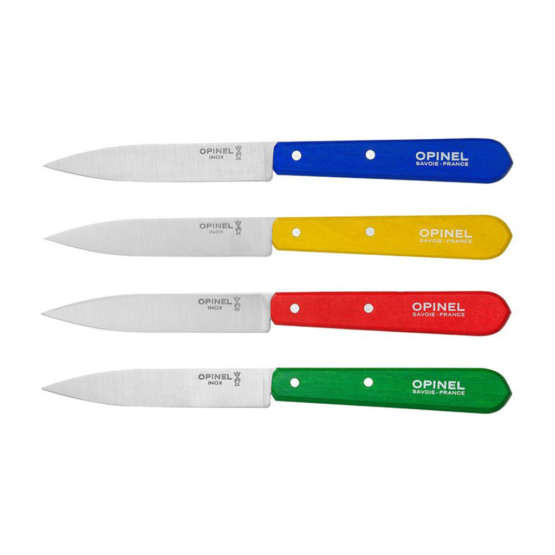 OPINEL N°112 Paring knife, Classic Colours