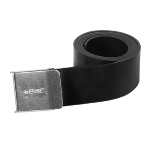 SEAC RUBBER BELT W/STAINLESS STEEL BUCKLE